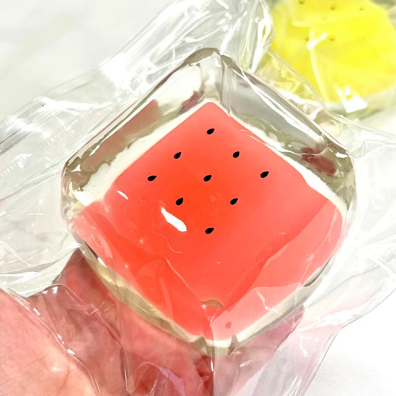 PO clear watermelon Squishy